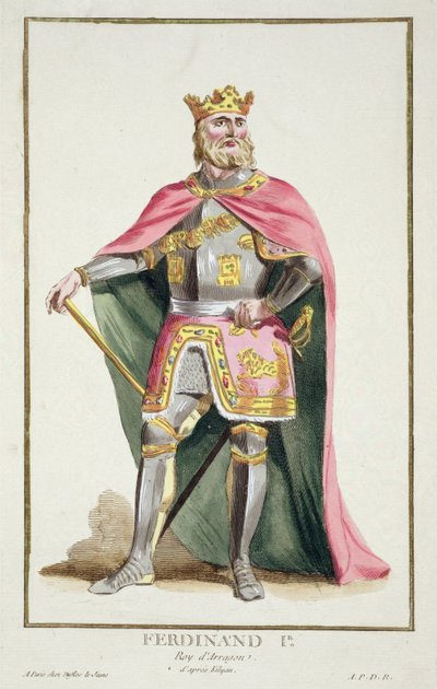 Ferdinand I (1379-1416) König von Aragon aus 